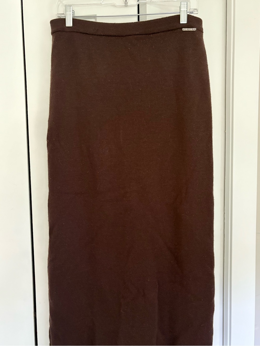 Women's wool maxi skirt from geiger austria